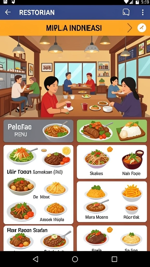 8180 - Tampilan antarmuka yang menarik dan mudah dinavigasi.