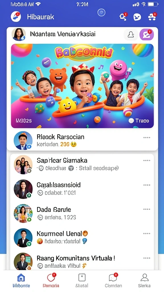 gobetasia - Tampilan menu utama GOBETASIA yang menarik.